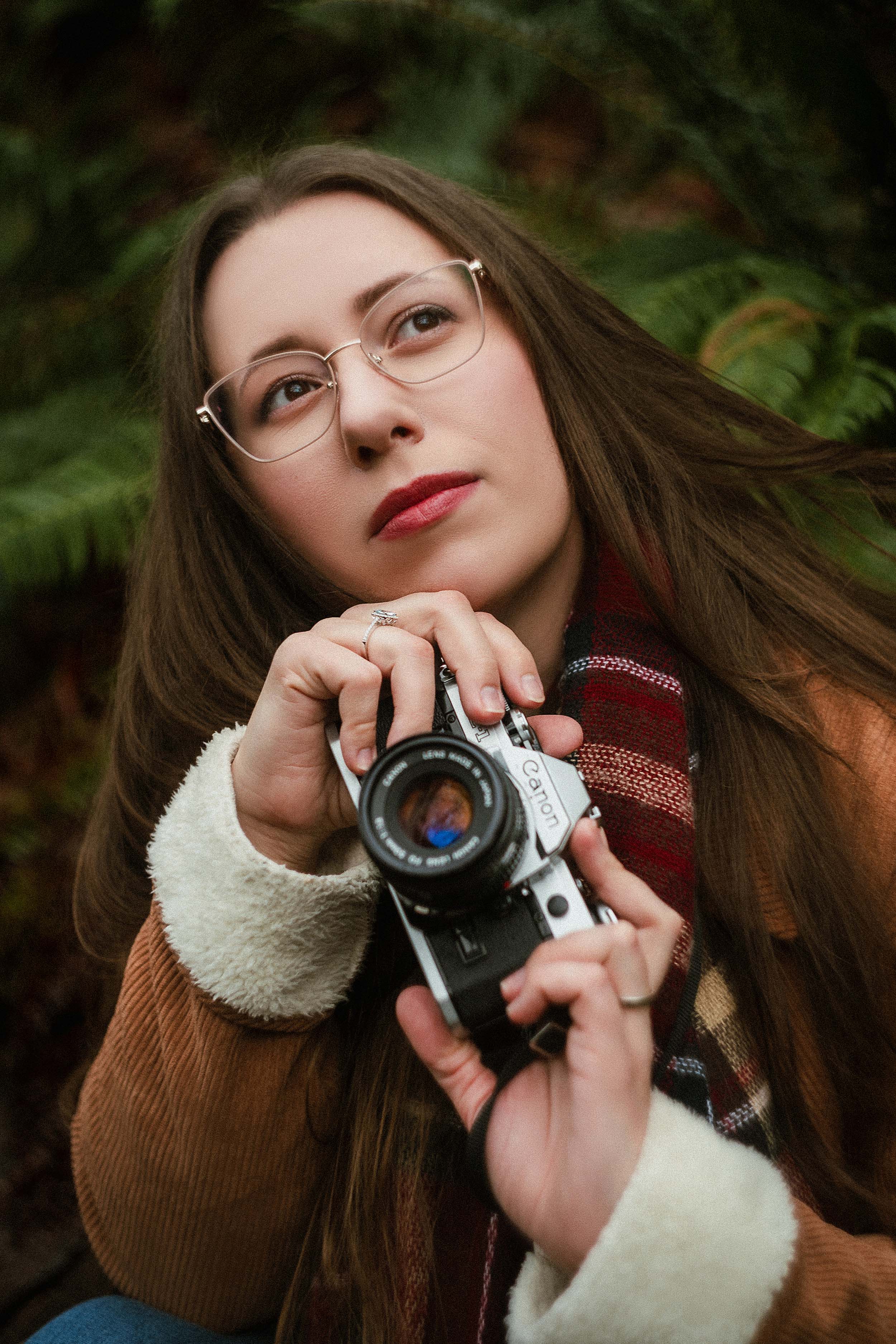 Alina Veksler, creative portrait photographer near Portland, Oregon